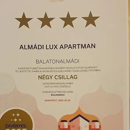 Luxury Apartments In Balatonalmadi, Almadi Lux Apartman I - Ocean Blue Exterior photo